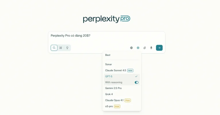 perplexity pro có đáng 20usd