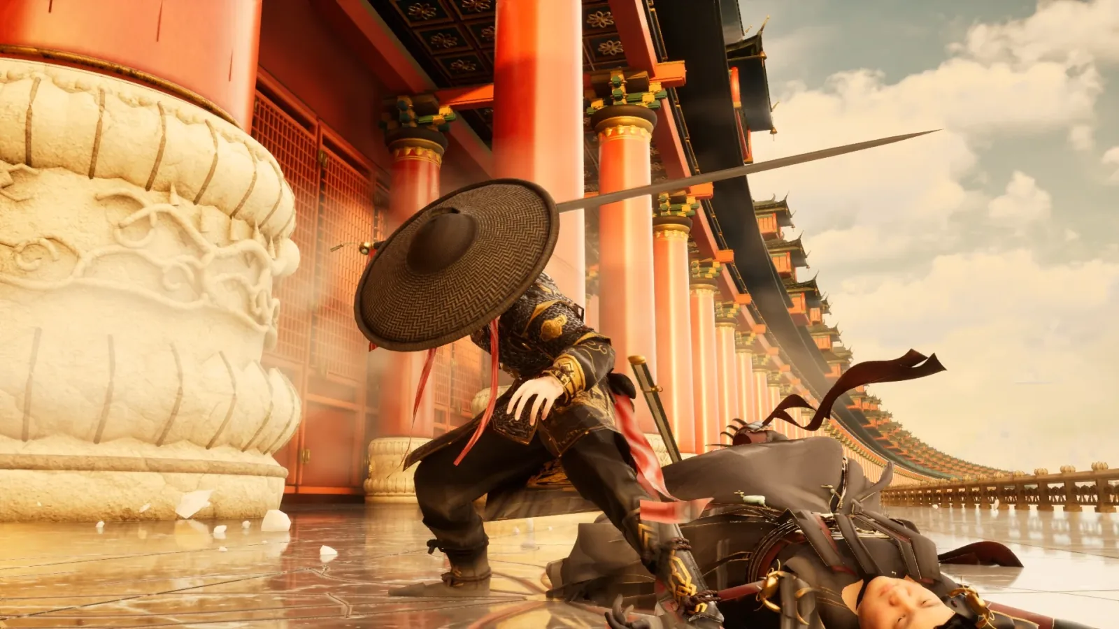 Cảnh game cung điện dựng bằng Unreal Engine, Moonshot nói do Kimi K3.1 Pro làm