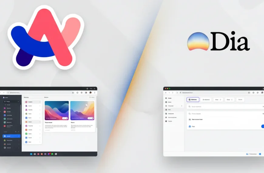 So sánh dia browser và arc browser